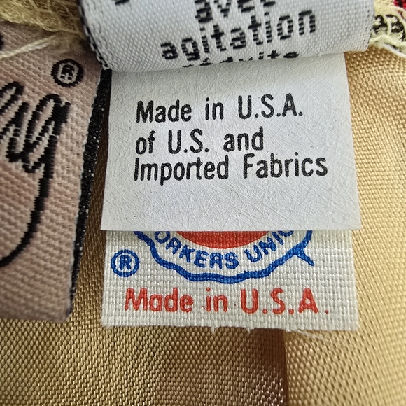 Vintage Diane Von Furstenberg Rare Print Pencil Skirt Beige Designer Size 6 - Picture 7 of 10